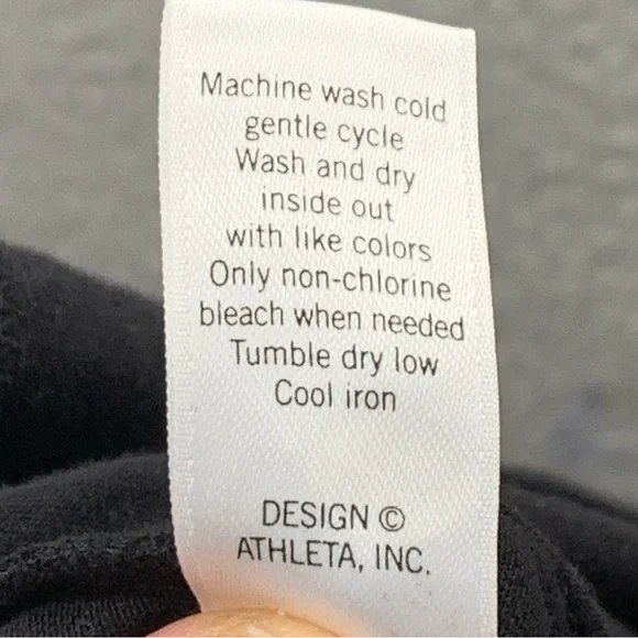 Athleta Westwood Bodycon Dress Black Tiered Waist Ruched Soft Stretch Size XS - Picture 14 of 16